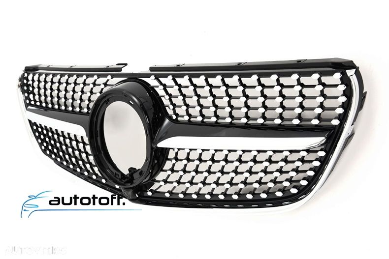 Grila centrala Mercedes V-Class W447 Facelift AMG Line (2019+) model Diamond - 2