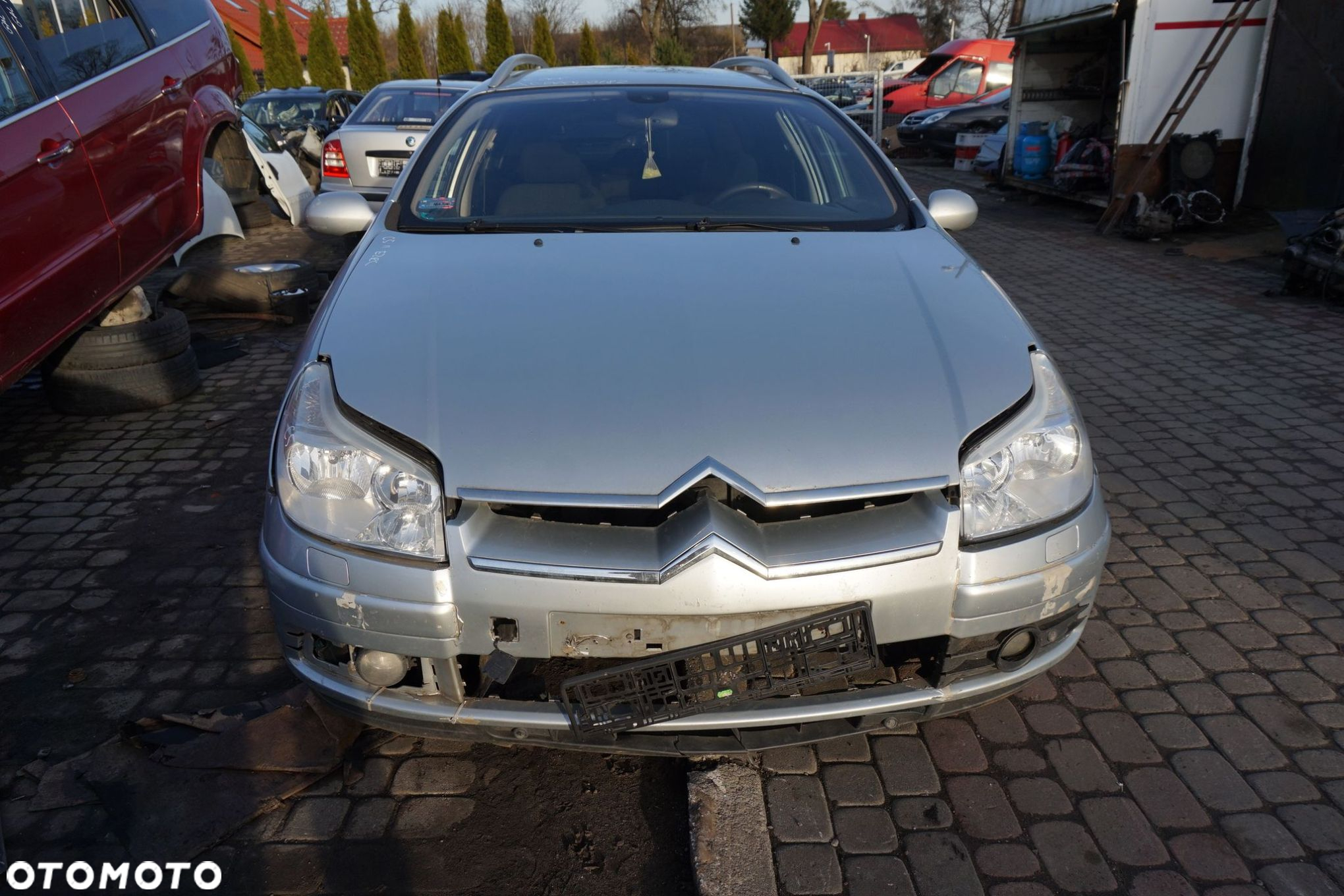 CITROEN C5 II LIFT KOMBI 2005 EZRC 2.0 HDI DW10BTED4 136KM 20MB02 SREBRNY na części - 8