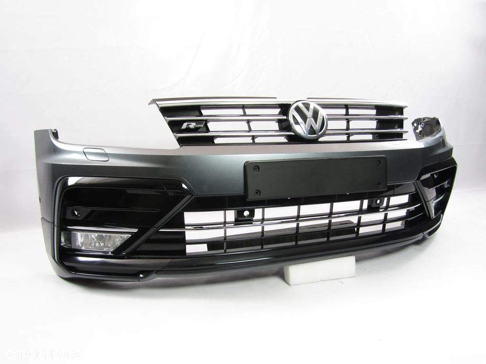 Zderzak przedni VW Tiguan R Line 16 - 20 Sprysk. / Pdc-6 Lakier LR7H - 15