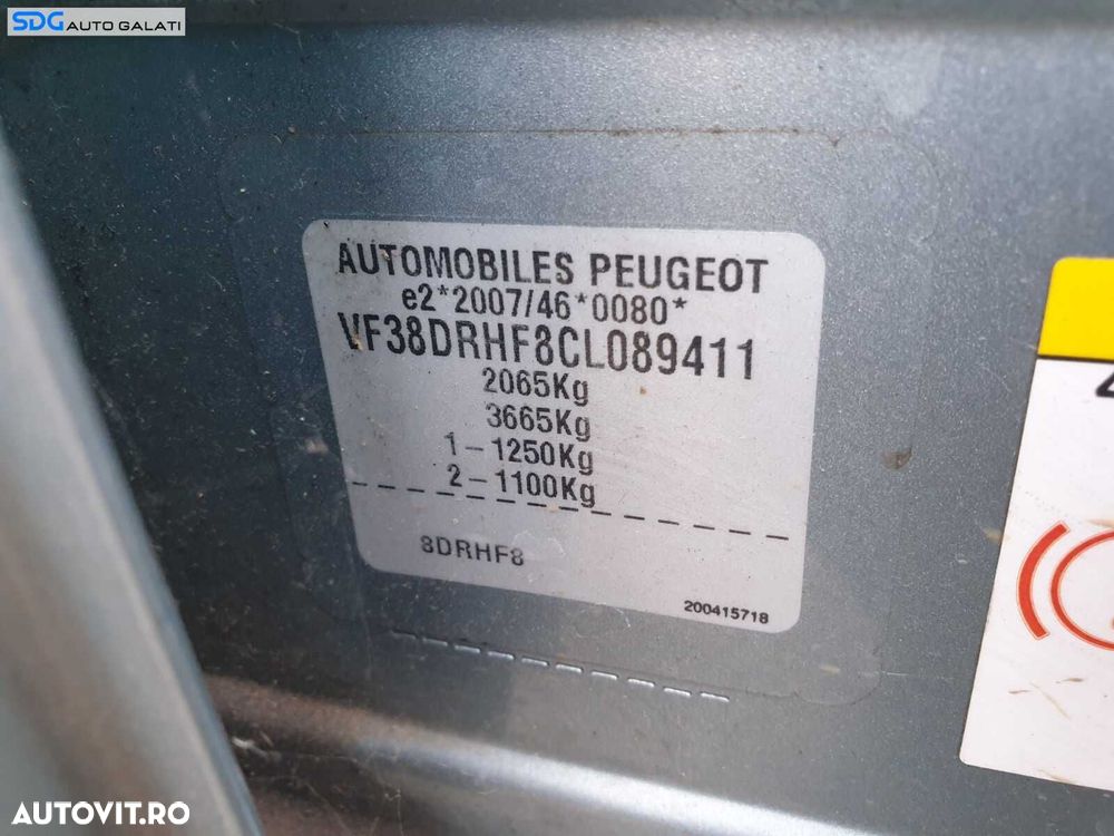 Cutie Viteze Manuala 6 Trepte Peugeot 508 2.0 HDI RHF 2010 - 2018 [C7684] - 2