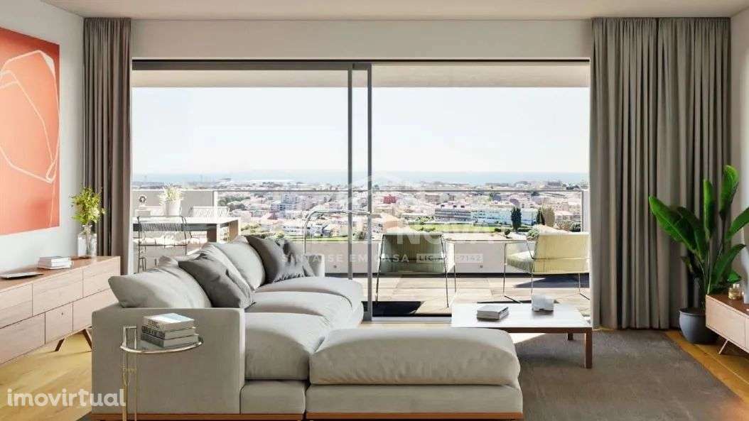 T4 Novo em Condominio c/ Piscina e Jardim em Leça da Palmeira - Grande imagem: 2/14