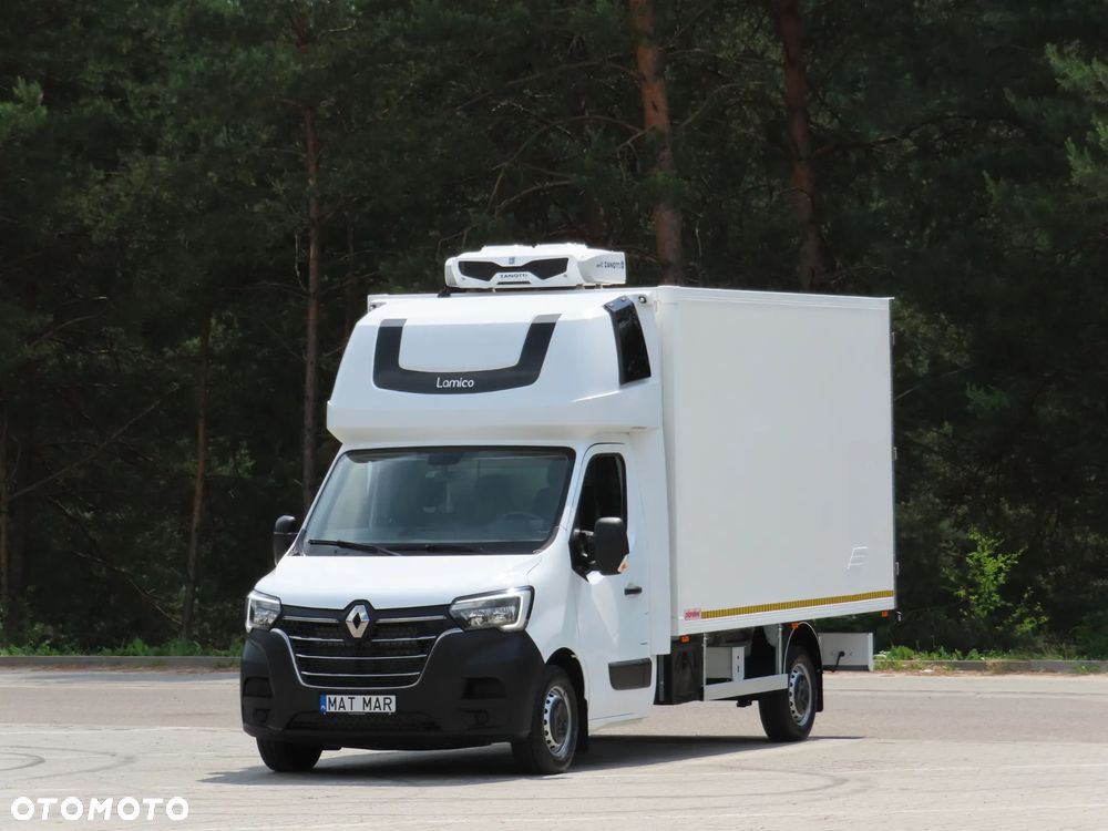 Renault Master 2.3 dCi 163 Km WZMACNIANY Chłodnia -20*C + 30*C Z Izoterma 4.20 Cm 8 Euro Palet Zasilanie V230 Funkcja Grzania Kabina Sypialniana WEBASTO Stan Jak NOWY - 1