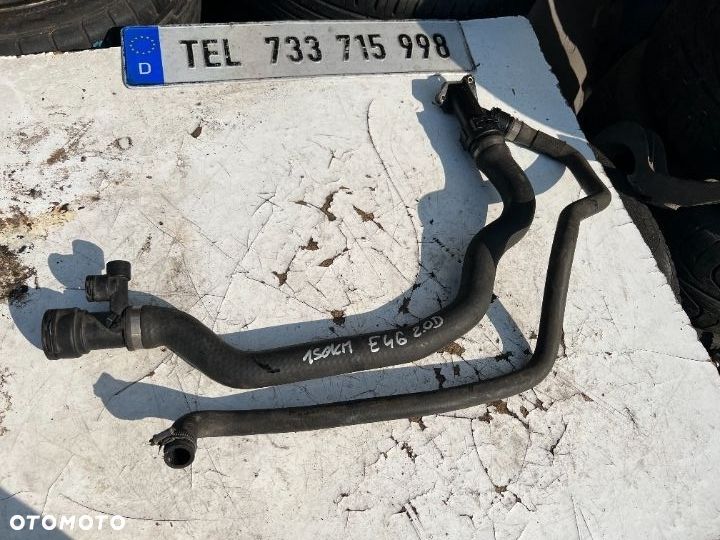 Wąż wodny górny chłodnicy pod głowice Bmw 2.0d e46