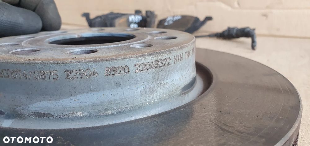Tarcze hamulcowe przód przednie klocki Audi A3 8P 1.9 TDI 280MM - 8