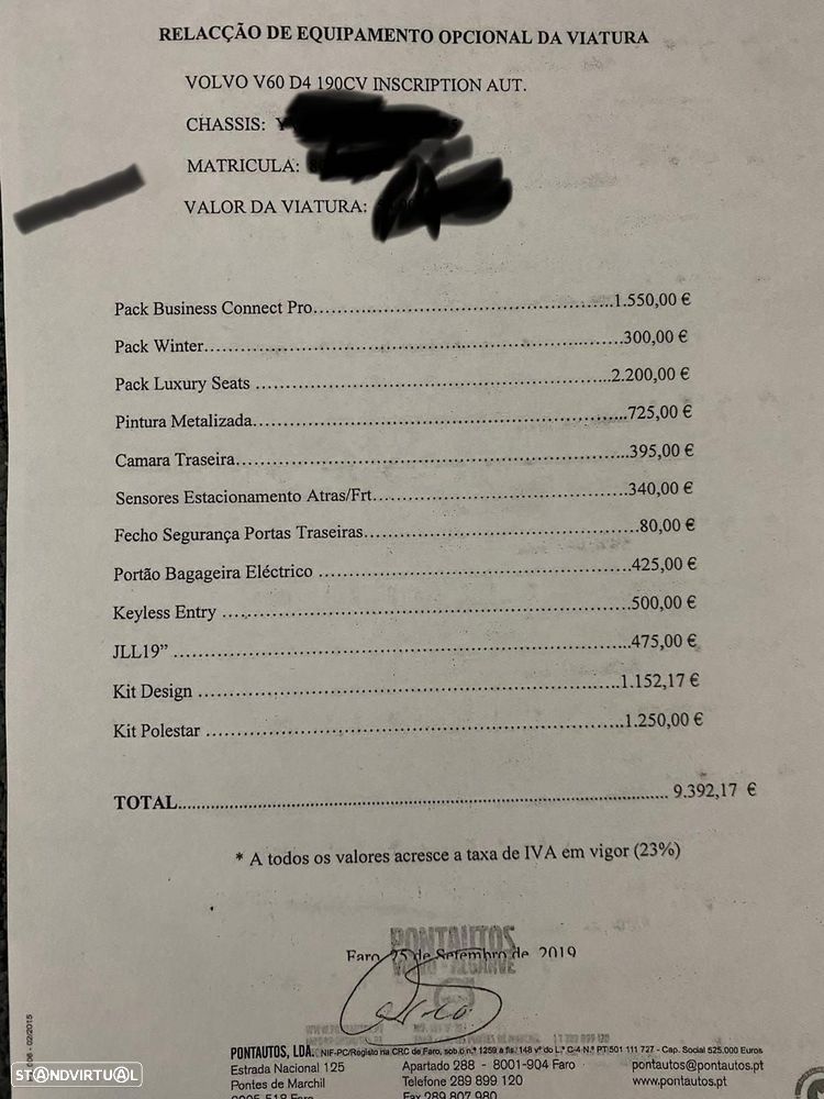 Volvo V60 2.0 D4 Inscription Geartronic - 20