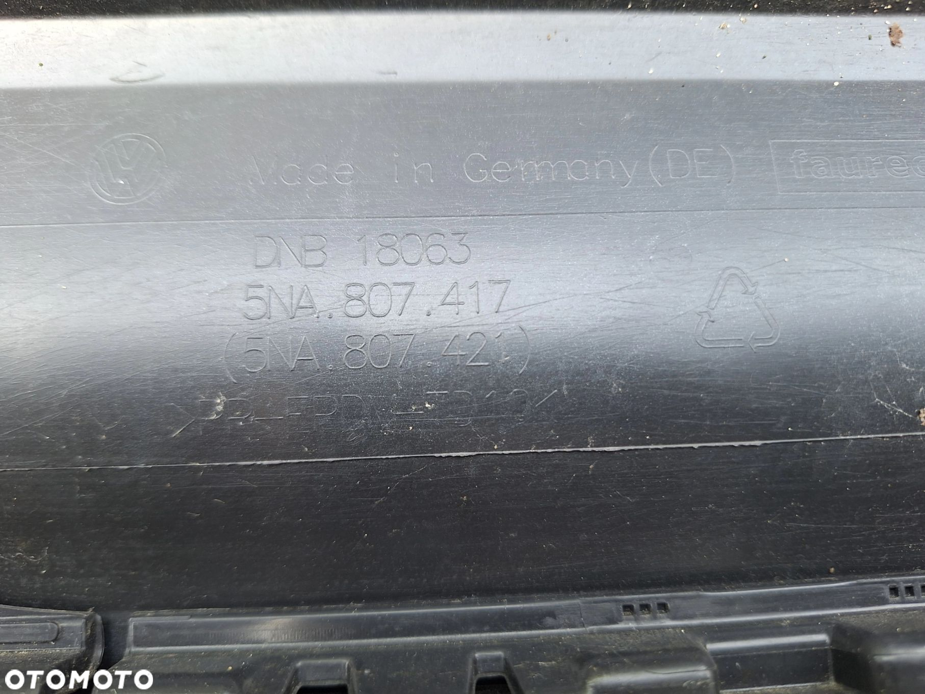 VW TIGUAN II LIFT 20- ZDERZAK TYŁ TYLNY ORYGINAŁ 5NA807417 WYSYŁKA 24H - 16