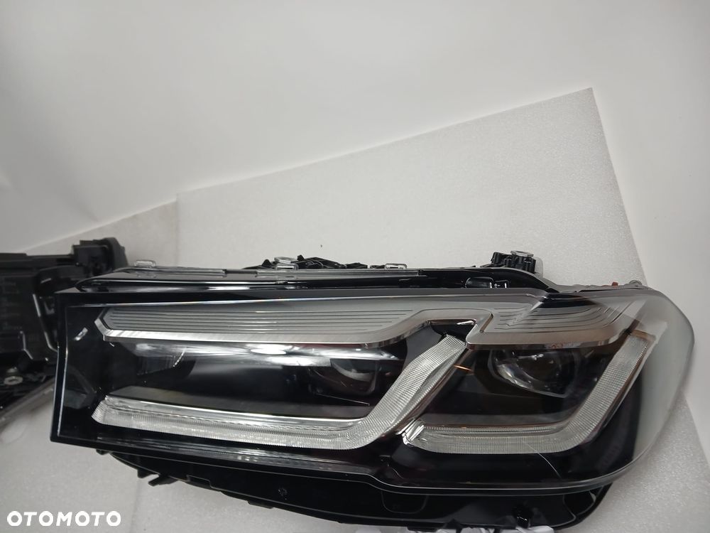 BMW 5 G30 G31 LIFT LCI lampy reflektor przód Adaptive LED komplet lewy praw - 2