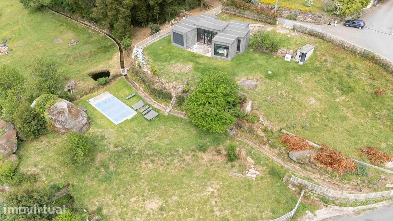Moradia Térrea T4 com piscina | Paredes de Coura | Projeto com Potenci - Grande imagem: 2/47