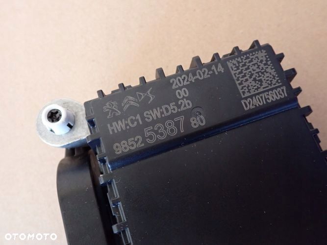 PEUGEOT CITROEN radar moduł 9852538780 - 2