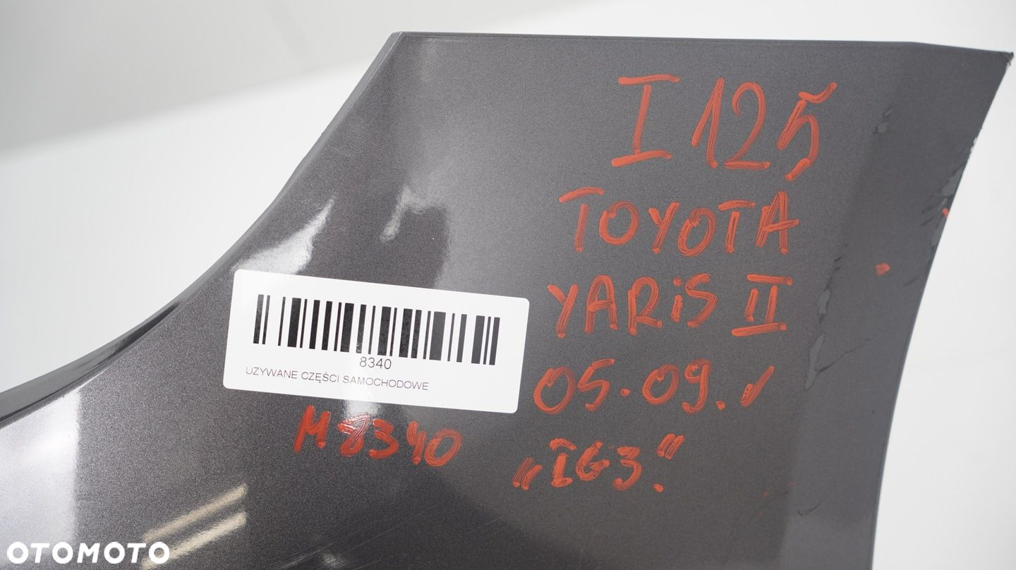 ZDERZAK PRZÓD PRZEDNI TOYOTA YARIS II 05-09R 1G3 - 7