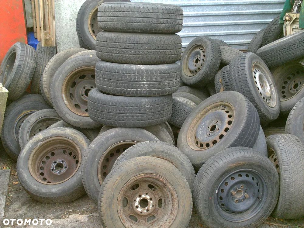 Opony letnie i zimowe Felgi lub gotowe kola 13-16 cali stalowe i aluminiowe opel vw ford renault daewoo Itp... - 13