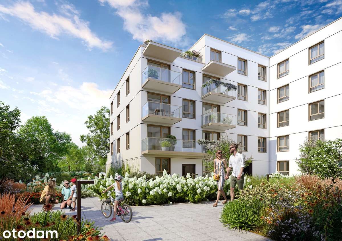 3-pokojowe mieszkanie 61m2 + balkon