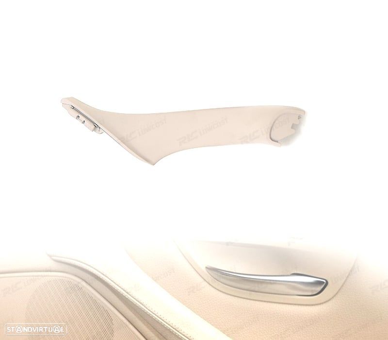 PUXADOR DE PAINEL DE PORTA DIREITO BMW SERIE 5 F10 F11 F18 BRANCO - 1
