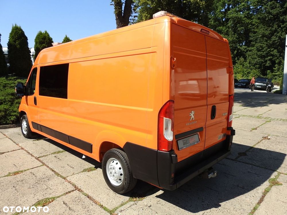 Peugeot BOXER FURGON BRYGADÓWKA  7 MIEJSC KLIMATYZACJA  120KM - 11