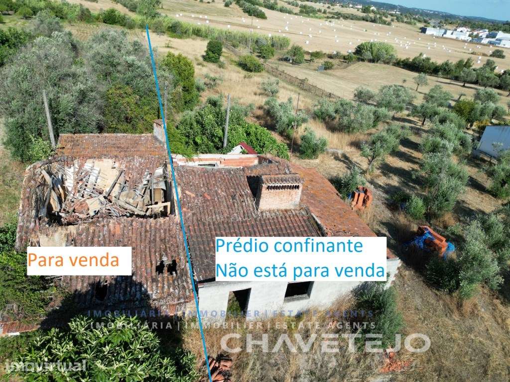 Terreno com ruína para reconstruir junto à cidade de Tomar. - Grande imagem: 3/19