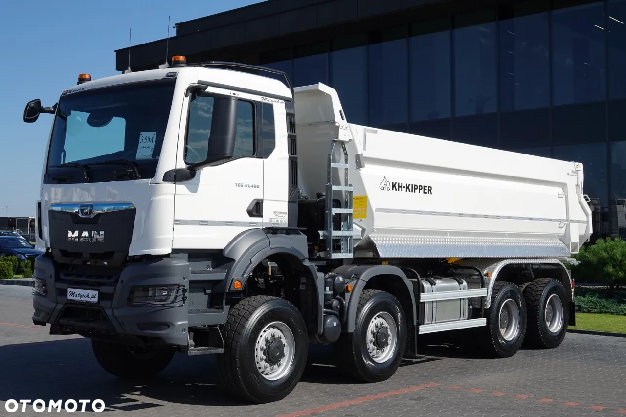 MAN TGS 41.480 / 8X8 / WYMIEŃ SWÓJ STARY NA NOWY / WYWROTKA TYLNOZSYPOWA / KH-KIPPER / MANUAL / FABRYCZNIE NOWA - 2024 R / DOSTĘPNY OD RĘKI - 10