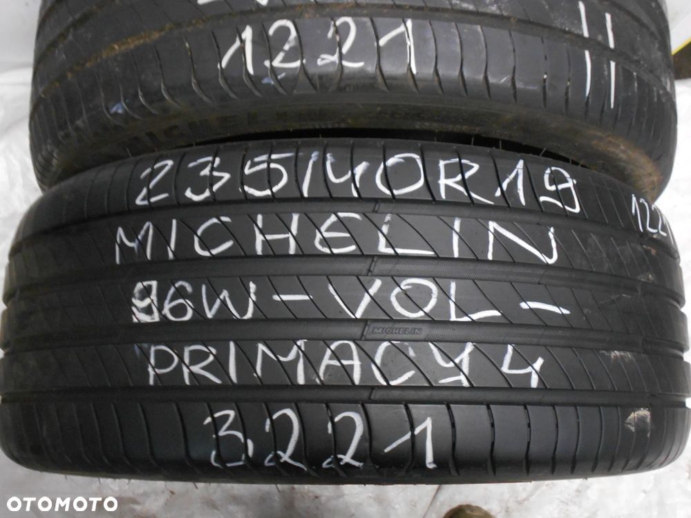 OPONY  235/40R19 MICHELIN PRIMACY 4 VOL DOT 1221 7MM - 4