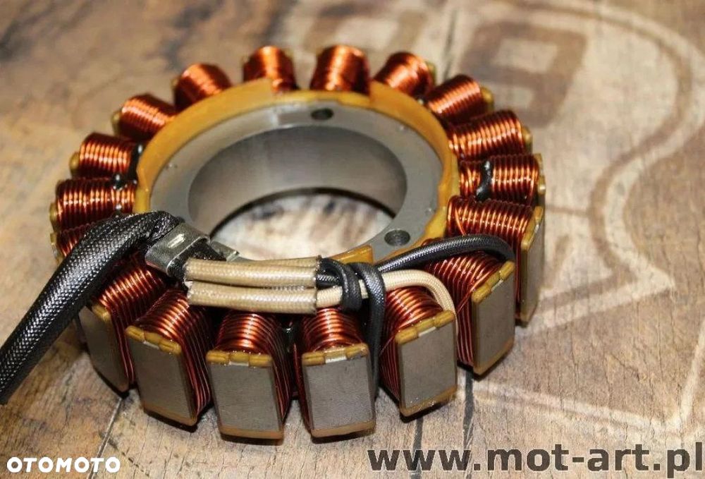 Ładowanie stator stojan alternator Yamaha XVS950 Midnight Star - 6