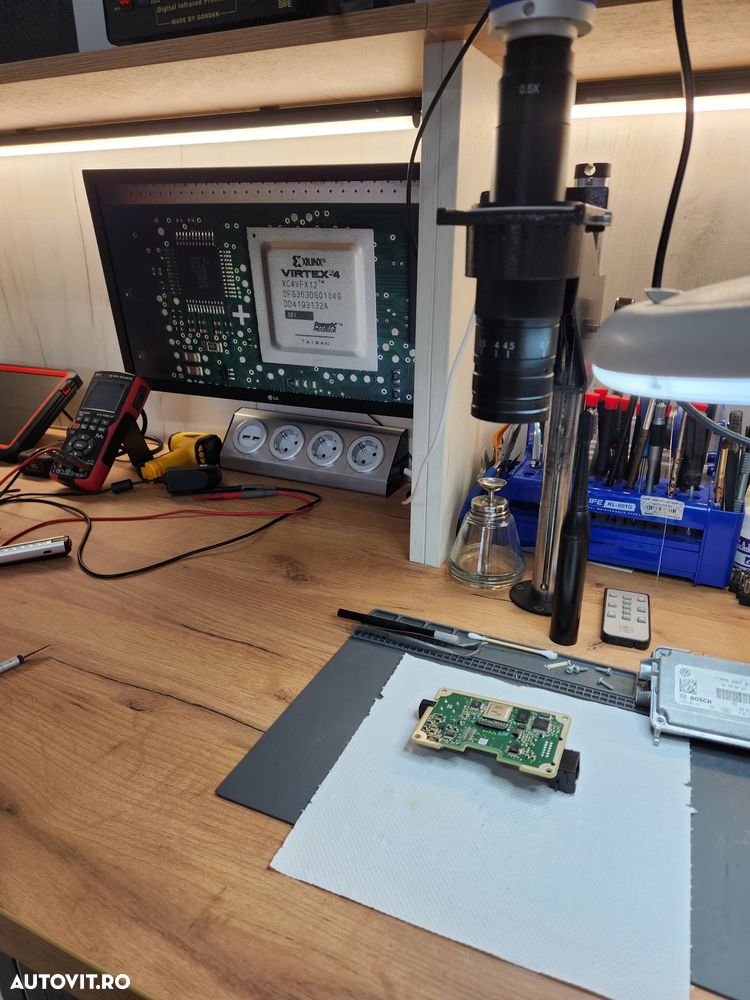 Reparatii Camera Lane Assist ACC Audi A6 A7 A8 VW Touareg C1107 Distronic - 3