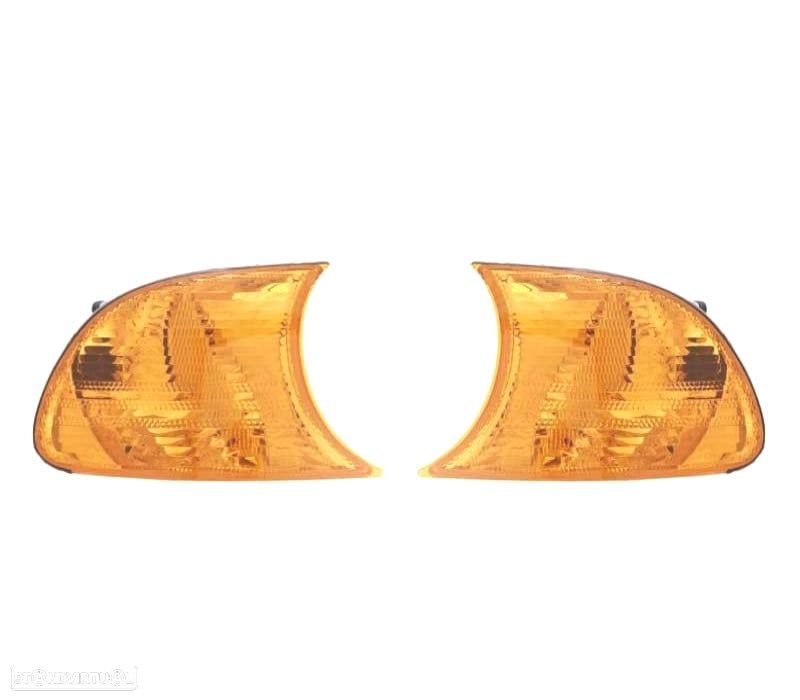 PISCAS FRONTAIS BMW SERIE 3 E46 COUPÉ 99-01 ÂMBAR - 1