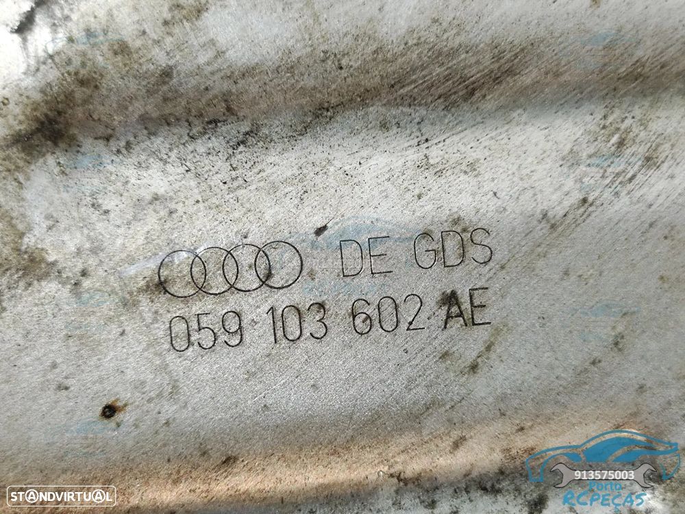 Carter + Suporte de Carter Audi - Motor CDU / CDUC 3.0 TDI V6 24v - 059103602AE | 059103601CD - A7 Q7 A5 A6 - 8