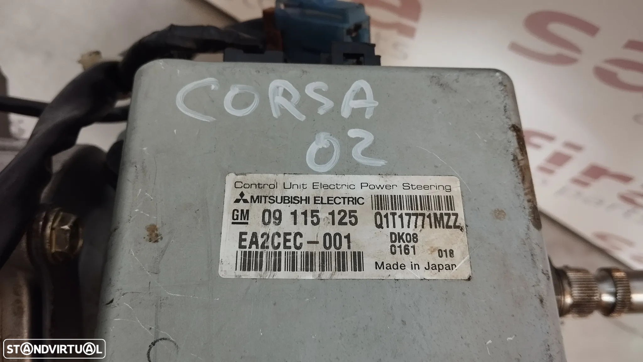 COLUNA DE DIRECÇÃO / DIREÇÃO ELETRICA OPEL CORSA C 01-05 9156064 - 4