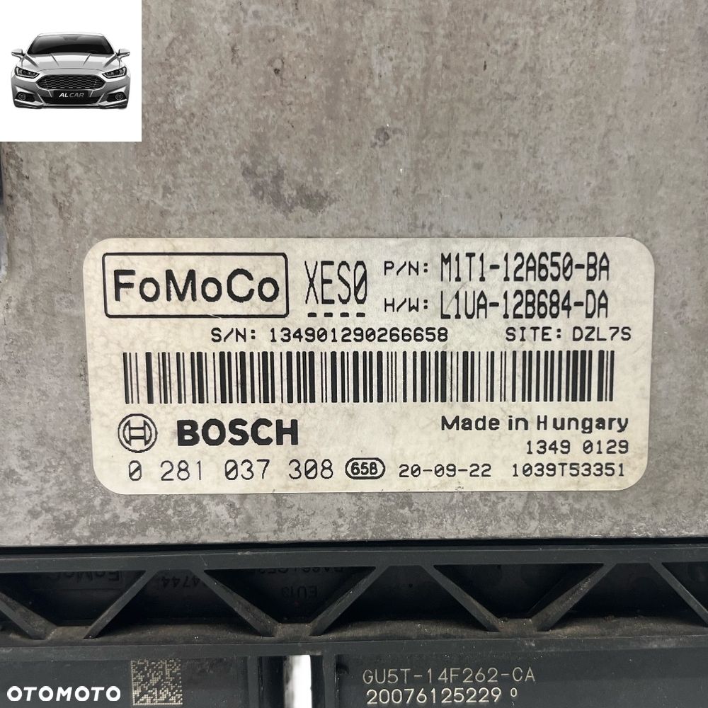 STEROWNIK SILNIKA 1.5 ECOBLUE FORD FOCUS MK4 M1T1-12A650-BA - 3