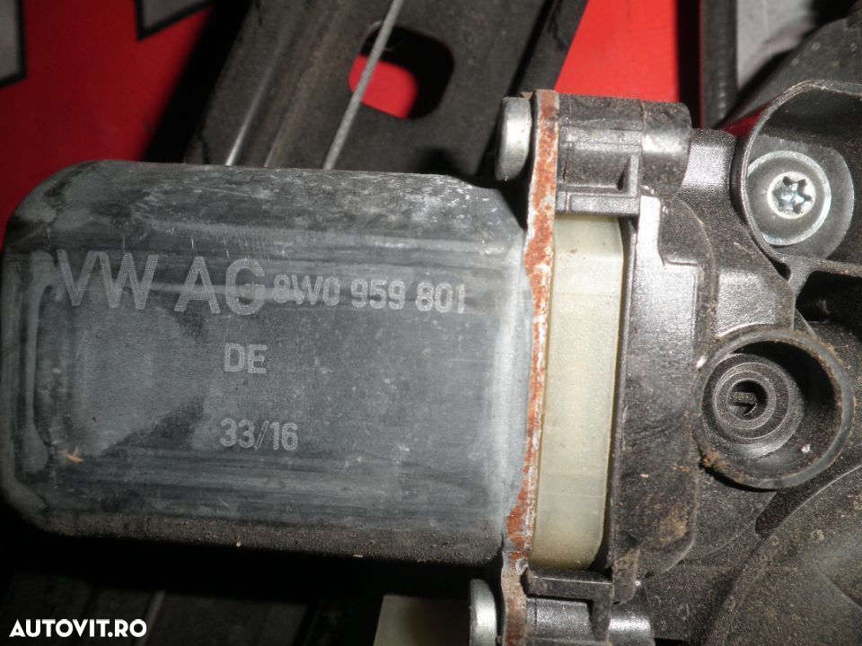 Macara Cu Motoras Stanga Fata Audi A4 B9 8W0837461 8W0959801 - 3
