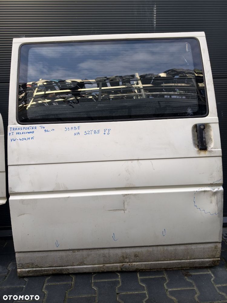 W-wa VW T4 DRZWI MASKA BŁOTNIK ZDERZAK GRILL BELKA KOLOR BIAŁY - 8