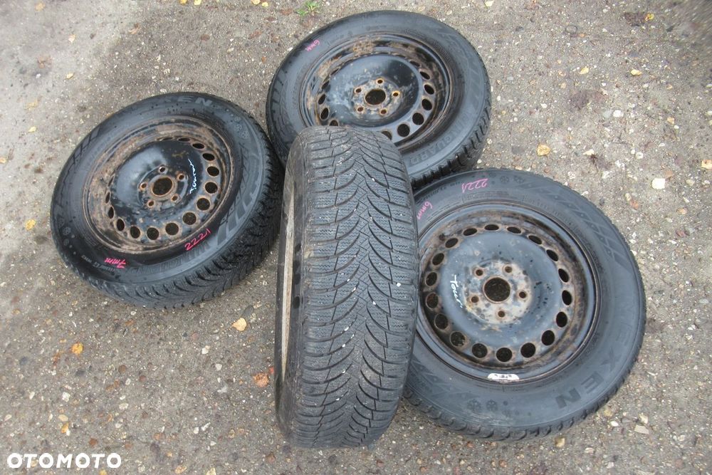 VW TOURAN KOŁA 15" OPONY ZIMOWE 195/65R15 - 8