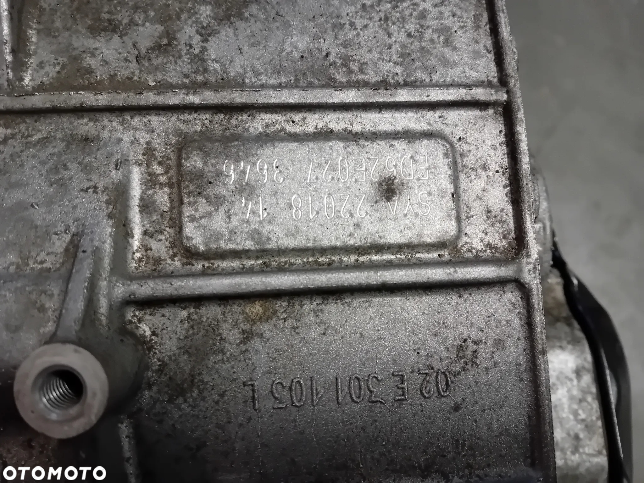 skrzynia biegów automat 1.4 TFSI SYA Audi Q3 2018 41 przebieg 41 tys km uszkodzony uchwyt - 6