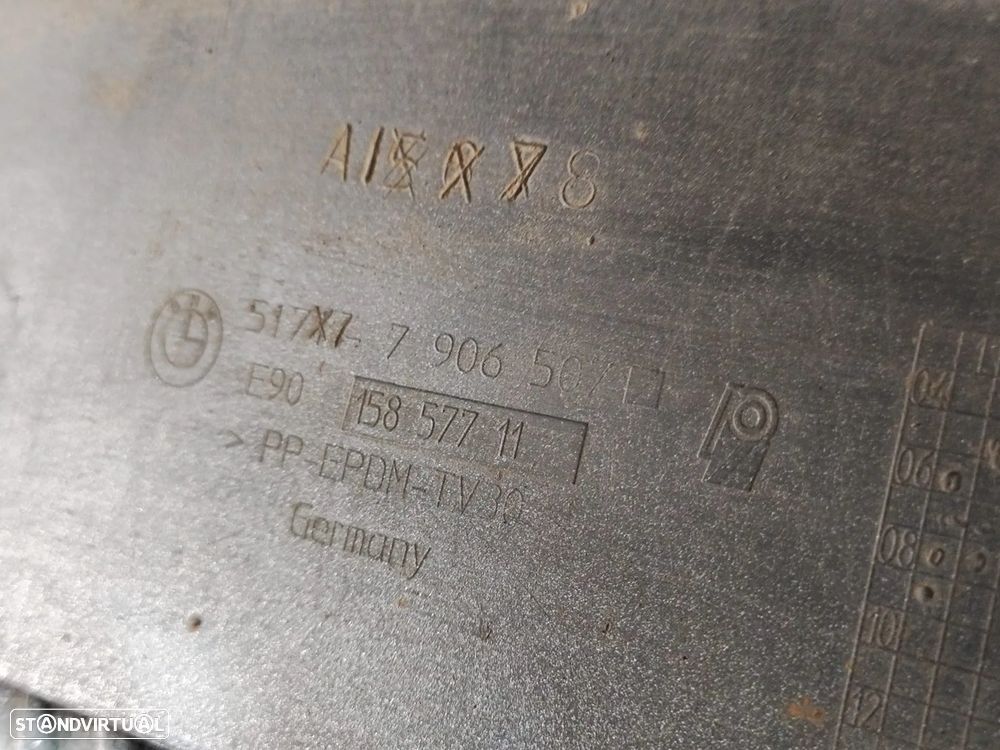 Conjunto Embaladeira Embaladeiras Esquerda Direita BMW Serie 3 E90 E91 LCI Saia Saias Lateral Laterais Original - 10