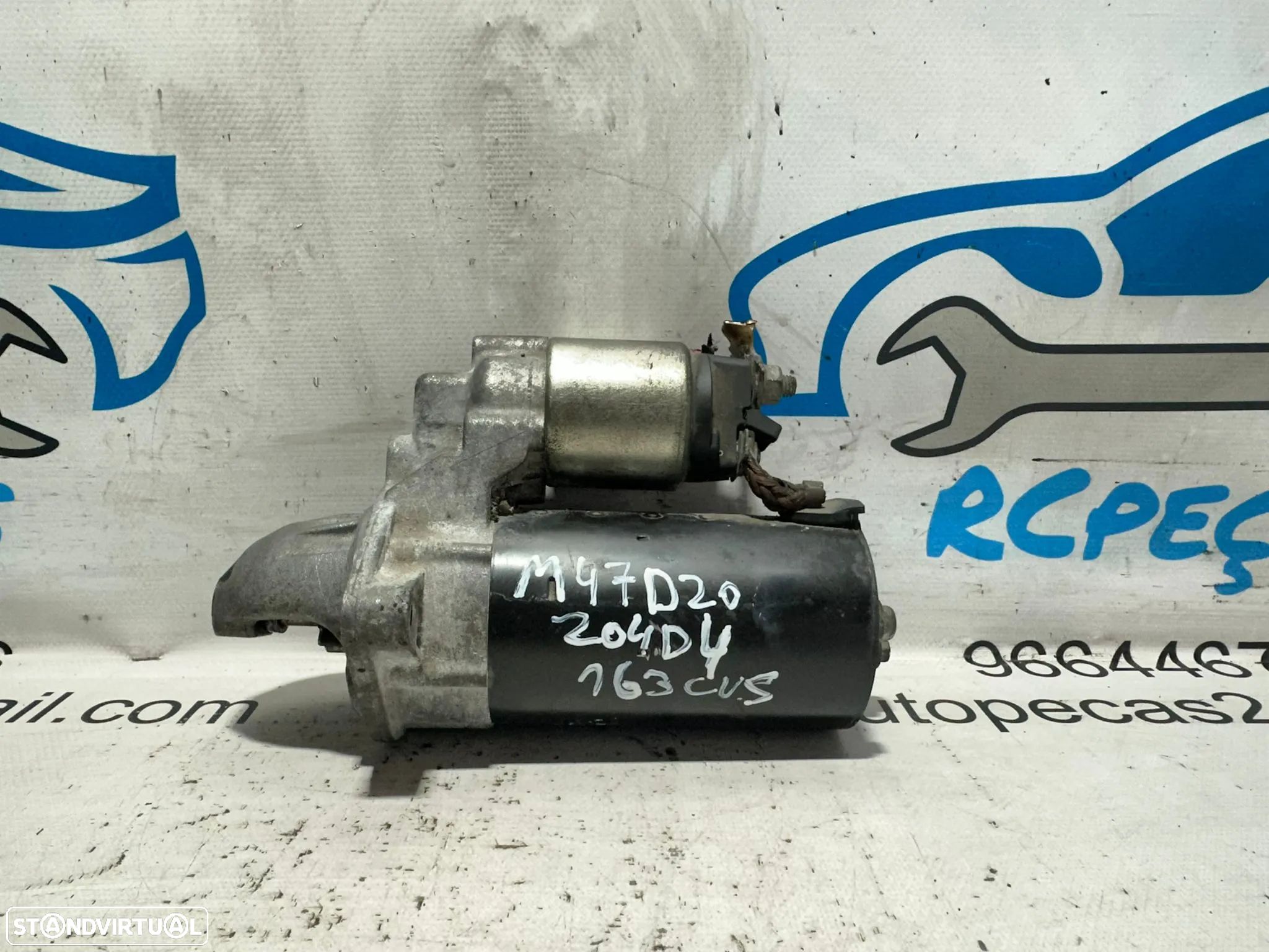 .Motor Arranque Original BMW Serie 1 3 E81 E82 E87 E88 E90 E91 E92 E93 M47D20 204D4 - 1
