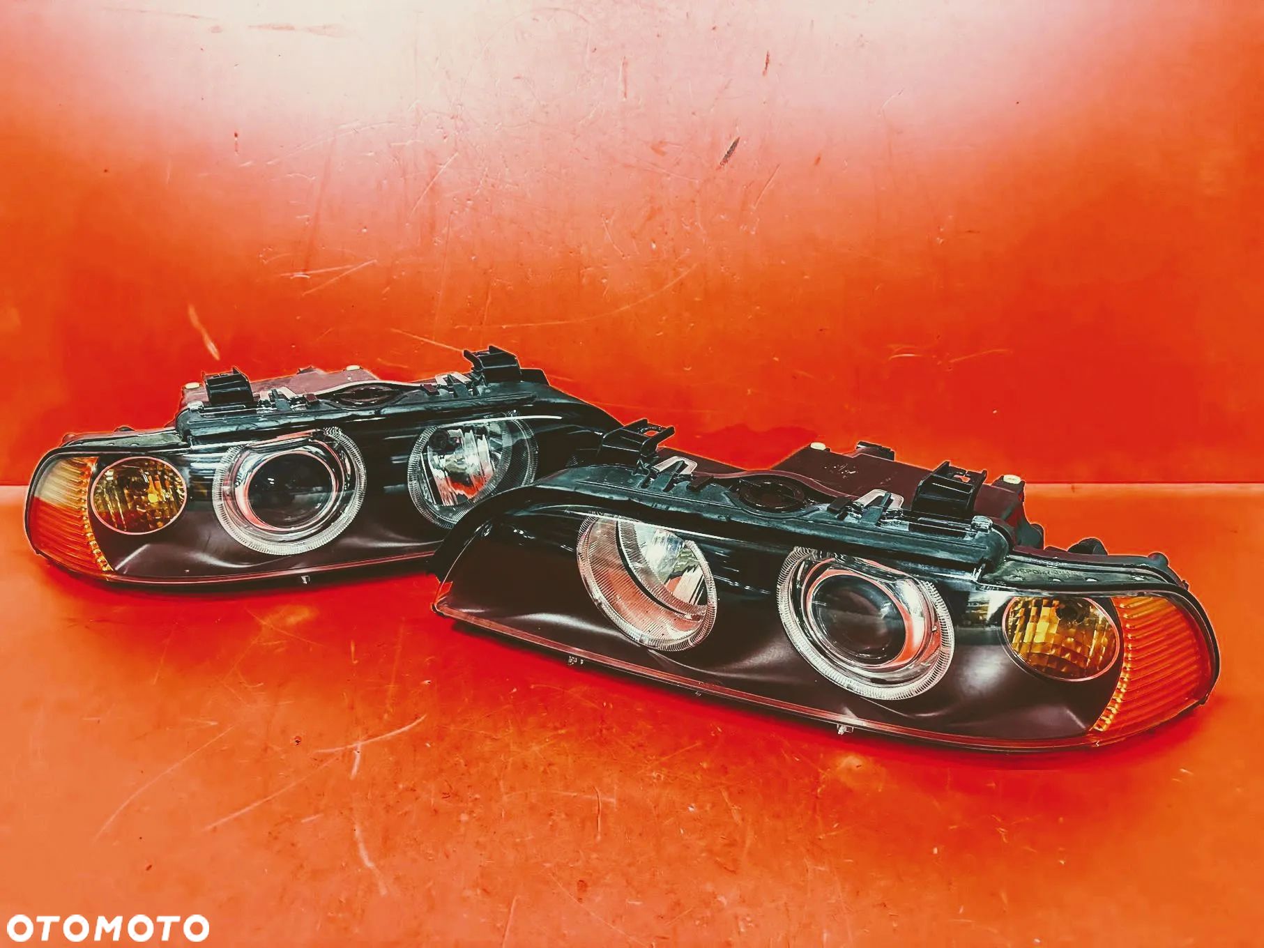 Lampy Bi Xenon BMW E39 lift po regeneracji Europa komplet - 1