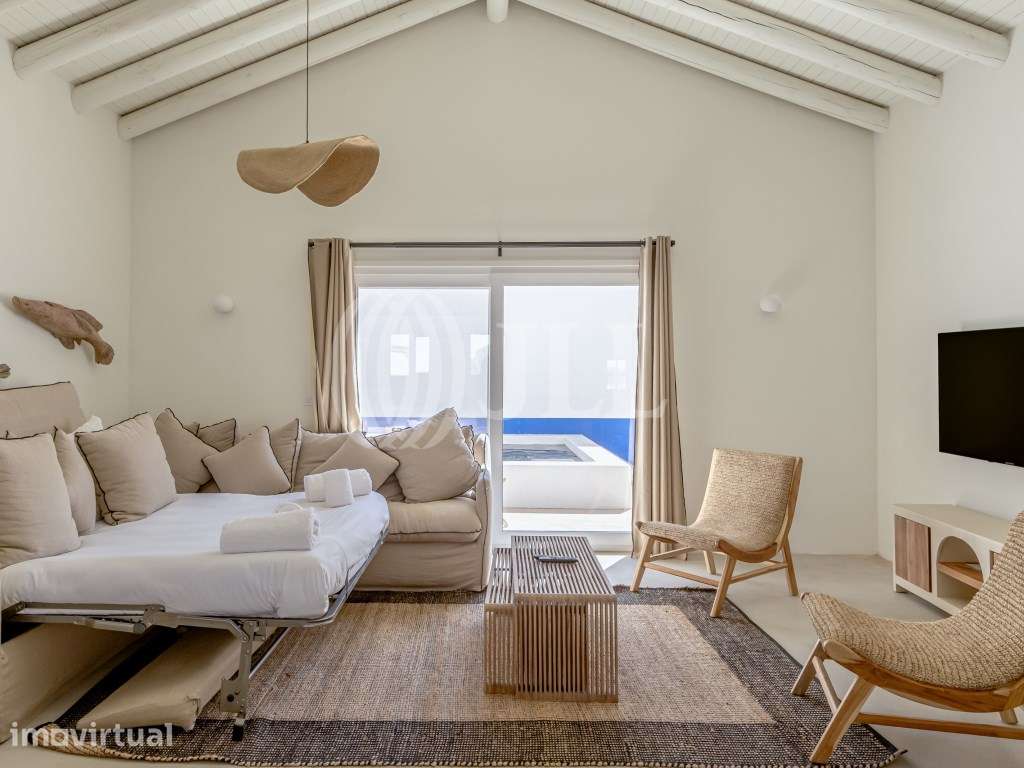 Moradia T2 com piscina e jardim, no Carvalhal, Comporta - Grande imagem: 2/31