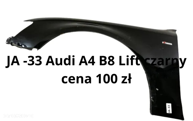 AUDI Q5  A5 II F5 15-14 błotnik przedni lewy 8W6821091 / A4 B8 Lift 12-16 8K0821105J - 6