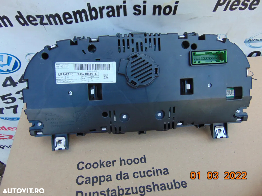 Ceasuri Bord range Rover evoque 2011-2018 ceasuri instrumentar bord km - 2