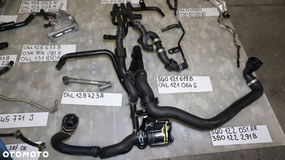 PRZEWÓD RURA WĄŻ TURBINY VW GOLF VII 1.6 TDI CLH - 7