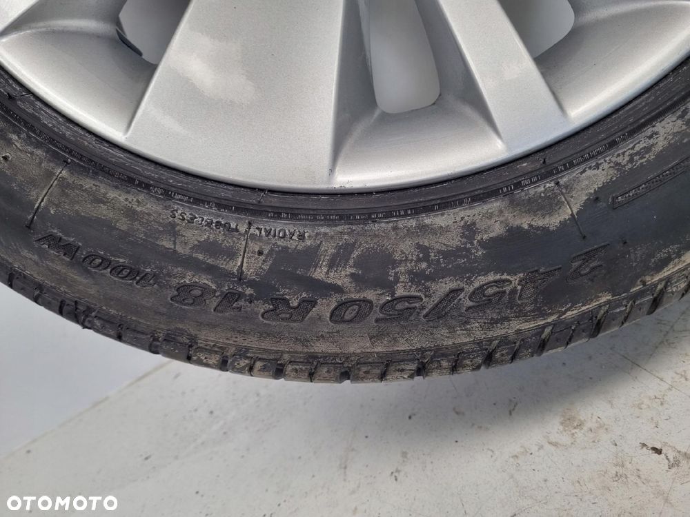 FELGA ALUMINIOWA BMW E65 E66 opona 245/50 R18 5x120 koło zapasowe 6767827 - 9