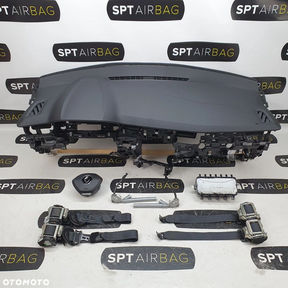 RENAULT CAPTUR II 2 DESKA ROZDZIELCZA KONSOLA KOKPIT PULPIT PODUSZKI AIRBAG AIR BAG PASY KIT SET - 1