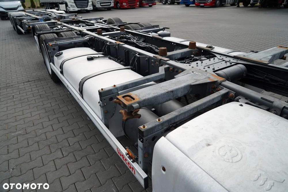 DAF XF 480 / BDF / ZESTAW TANDEM / SSC / I-PARK COOL / OŚ PODNOSZONA / WECON - 25