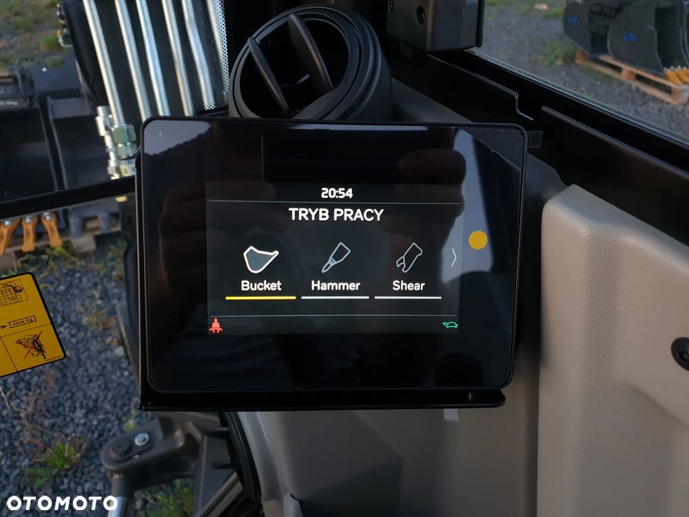 Volvo ECR40F KLIMATYZACJA NOWA DOSTĘPNA OD RĘKI, SZYBKOZŁĄCZE, DŁUGIE RAMIĘ, OBRÓT W OBRYSIE, ŁYŻKI: 300, 600, 1200MM SKARPOWA HYDRAULICZNA STEROWANA Z JOYSTICKA, PŁYWAJĄCY LEMIESZ SPYCHARKOWY - 11