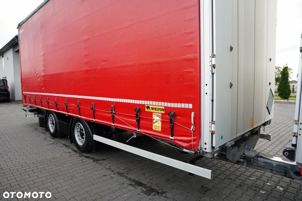 Volvo FH 460 / ZESTAW TANDEM / 120 M3 / PRZEJAZDOWY / I-SAVE / KLIMA POSTOJOWA  / OŚ PODNOSZONA / SKRĘTNA / WIELTON / PLANDEKA ZBROJONA - 15