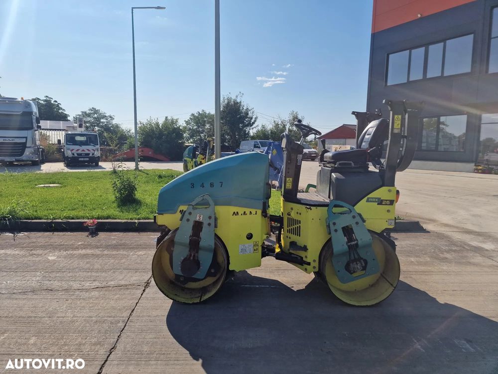Ammann ARX 26, 934h, 2018, latime tambur 1,2m, 2,6t, sitem stropire, motor Yanmar 31CP, Lungime 2,3m, inaltime 2,1m, posiblitte leasing 3 ani, STARE FOARTE BUNA-PROMOTIE 19.900 Eur+Tva - 9