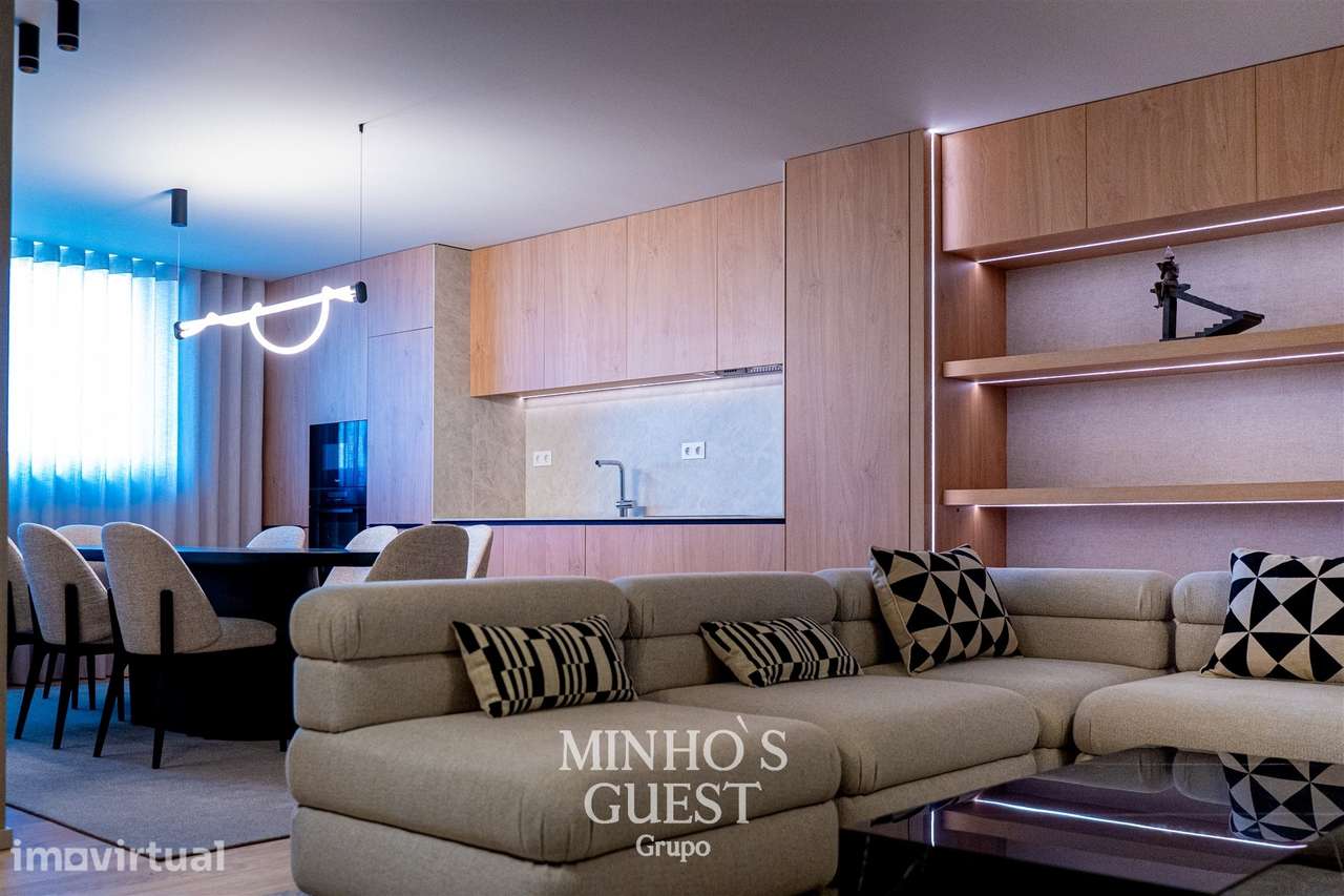 Apartamento T1 de Luxo c/ AC, Elevador e Garagem - Matosinhos - Grande imagem: 2/31