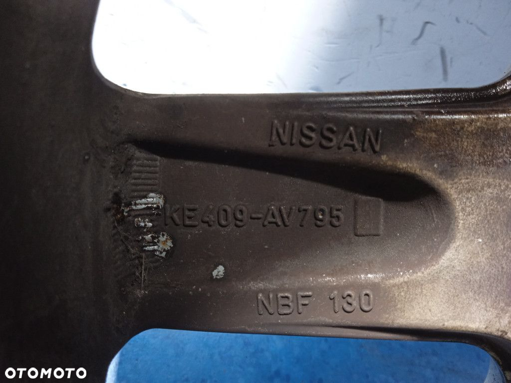 NISSAN QASHQAI FELGA ALUMINIOWA 5X114.3 R16 KE409AV795 - 4