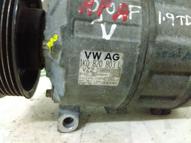 Compressor Do Ar Condicionado Volkswagen Golf V (1K1) - 2