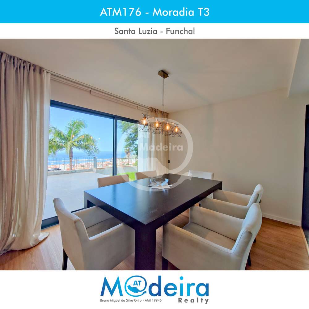 Moradia T3 de Luxo com Vista Panorâmica sobre a Baia do Funchal - Grande imagem: 5/35
