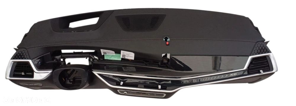 KOKPIT KONSOLA DESKA ROZDZIELCZA BMW Pełna Skóra HUD Head-Up IndividualV X6 G06 - 10