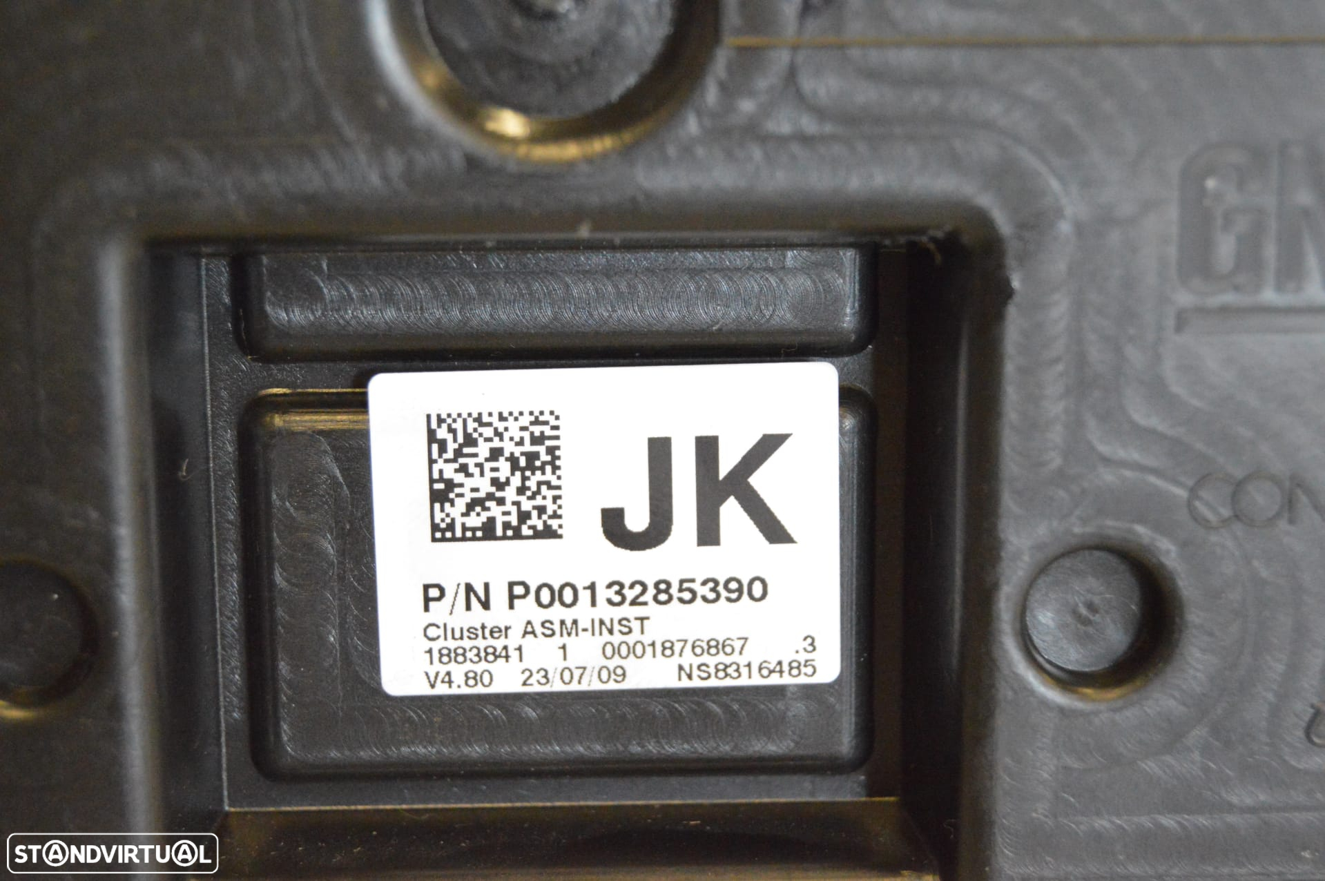 QUADRANTE MOSTRADORES PAINEL INSTRUMENTOS JOHNSON CONTROLS 1303304 P0013285390 OPEL CORSA D S07 - 5